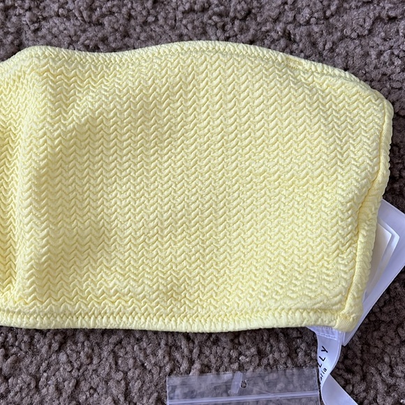 Seafolly Seadive Tube Top Bikini in Limelight, NWOT - Picture 3 of 6